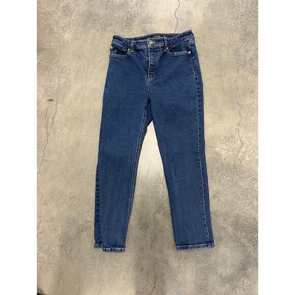 Lauren‎ Ralph Lauren Black Label Modern Straight Jeans  Size 8 Gorgeous Jeans! - Picture 1 of 5